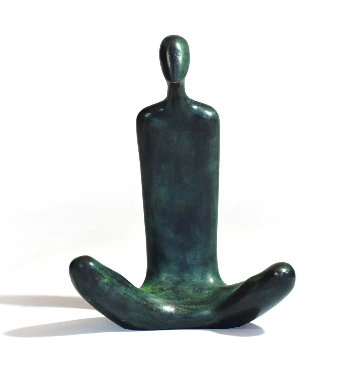 Meditace (bronz, 2022)