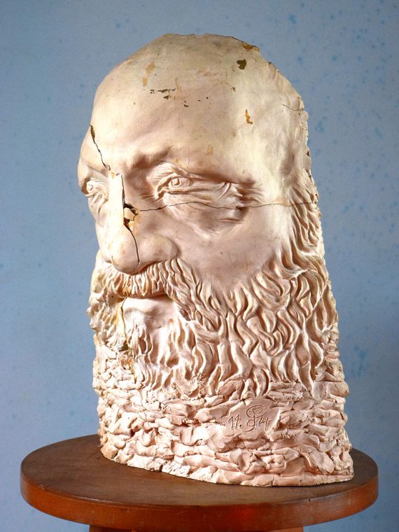 Plastika hlavy Sokrata